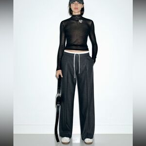 Zara | DOUBLE WAIST WIDE LEG PANTS | SIZE SMALL